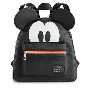 NWT! Disney Mickey Mouse peeking Mini Backpack Back Pack Purse
